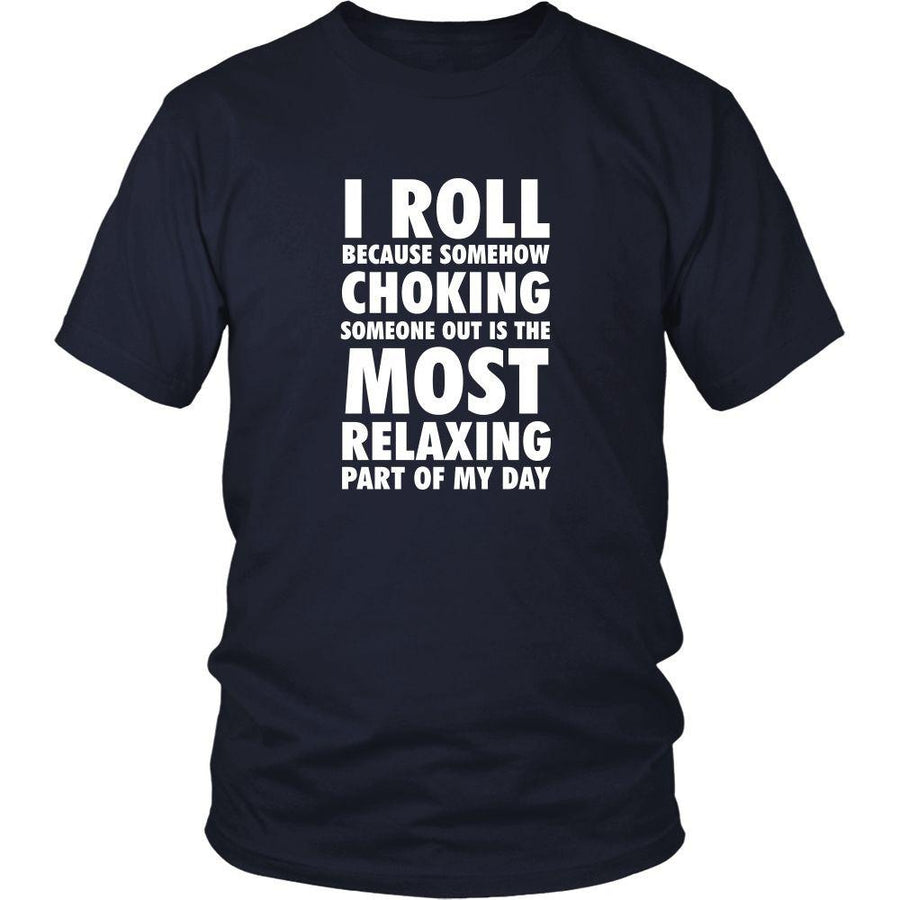 Brazilian Jiu-Jitsu T Shirt - I Roll-T-shirt-Teelime | shirts-hoodies-mugs