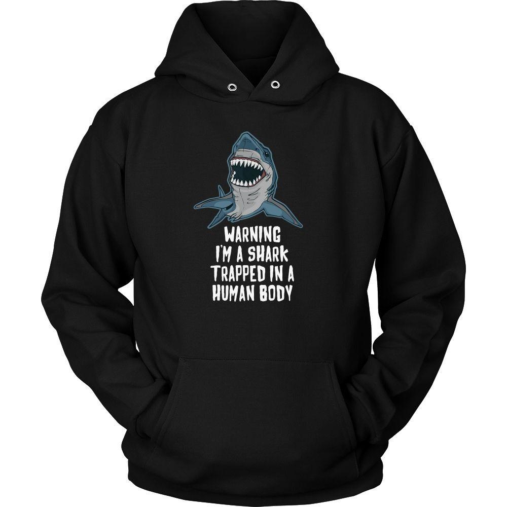 Brazilian Jiu-Jitsu T Shirt - I'm a Shark Trapped in a Human Body-T-shirt-Teelime | shirts-hoodies-mugs