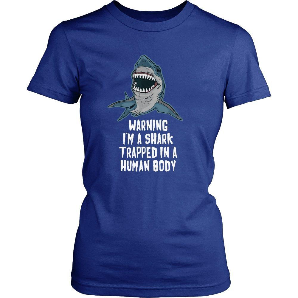Brazilian Jiu-Jitsu T Shirt - I'm a Shark Trapped in a Human Body-T-shirt-Teelime | shirts-hoodies-mugs