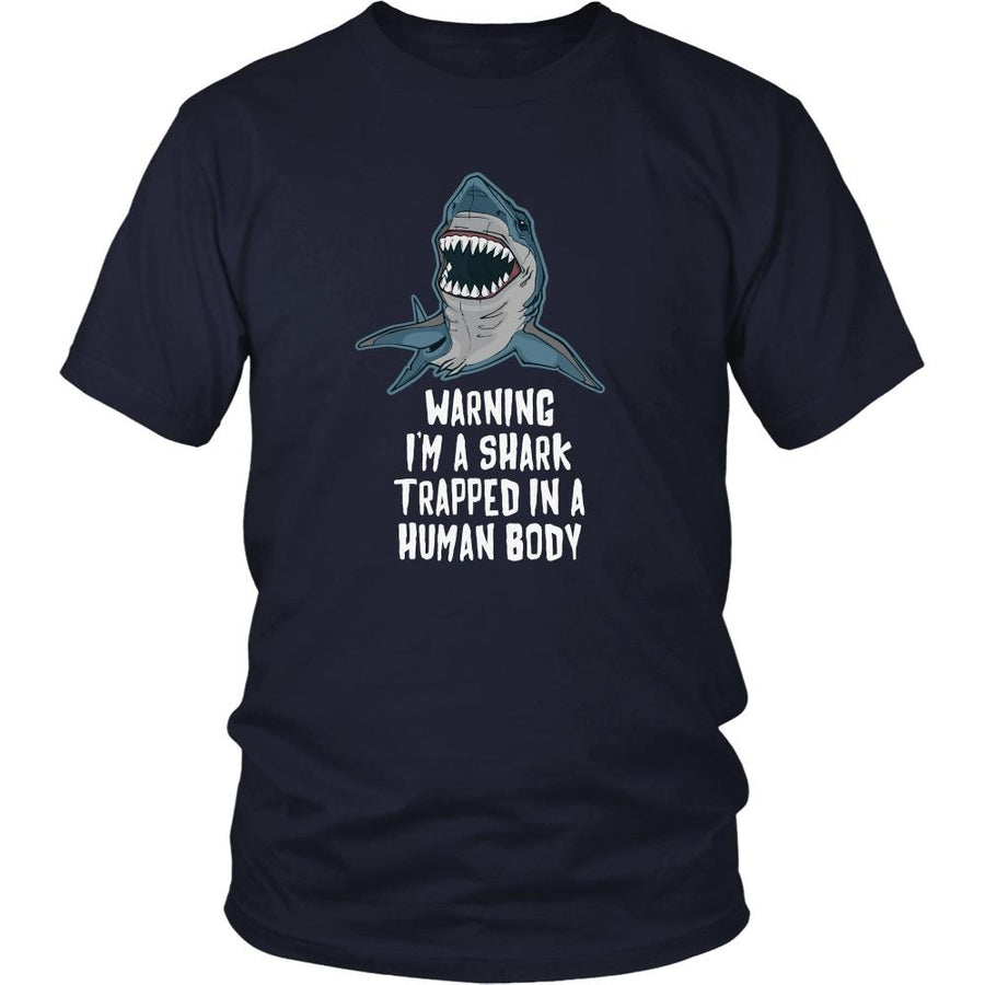 Brazilian Jiu-Jitsu T Shirt - I'm a Shark Trapped in a Human Body-T-shirt-Teelime | shirts-hoodies-mugs