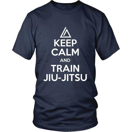 Brazilian Jiu Jitsu T Shirt - Keep Calm and Train Jiu Jitsu