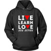 Brazilian Jiu Jitsu T Shirt - Live Learn Love-T-shirt-Teelime | shirts-hoodies-mugs