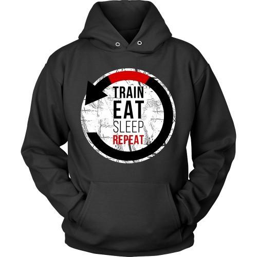 Brazilian Jiu Jitsu T Shirt - Train Eat Sleep Repeat-T-shirt-Teelime | shirts-hoodies-mugs