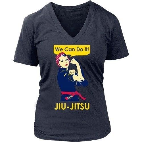 Brazilian Jiu Jitsu T Shirt - We Can Do It-T-shirt-Teelime | shirts-hoodies-mugs