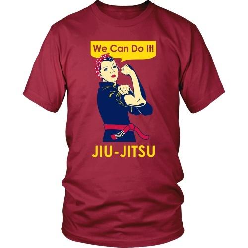 Brazilian Jiu Jitsu T Shirt - We Can Do It-T-shirt-Teelime | shirts-hoodies-mugs