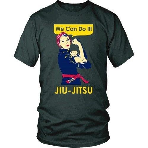 Brazilian Jiu Jitsu T Shirt - We Can Do It-T-shirt-Teelime | shirts-hoodies-mugs
