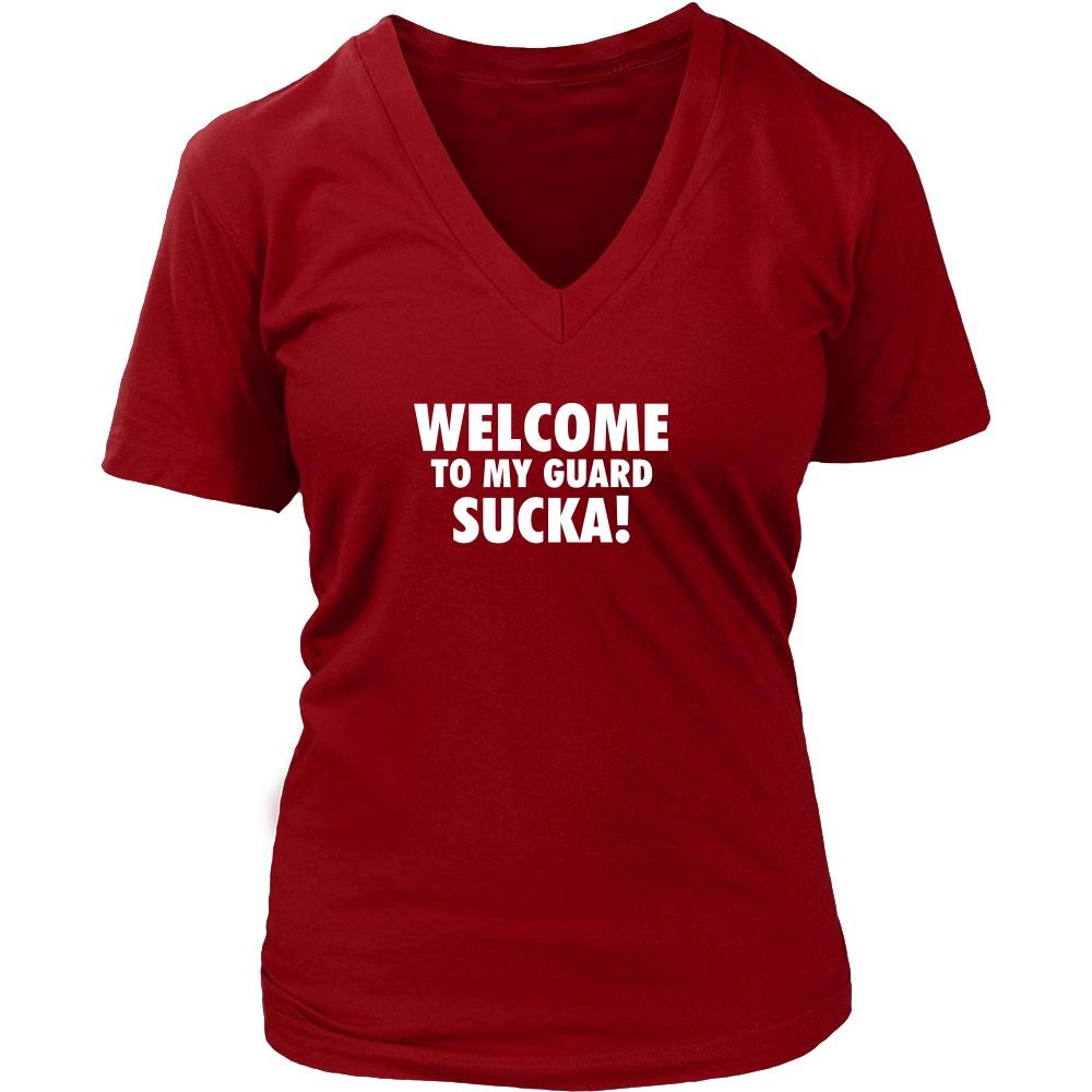 Brazilian Jiu-Jitsu T Shirt - Welcome To My Guard Sucka!-T-shirt-Teelime | shirts-hoodies-mugs