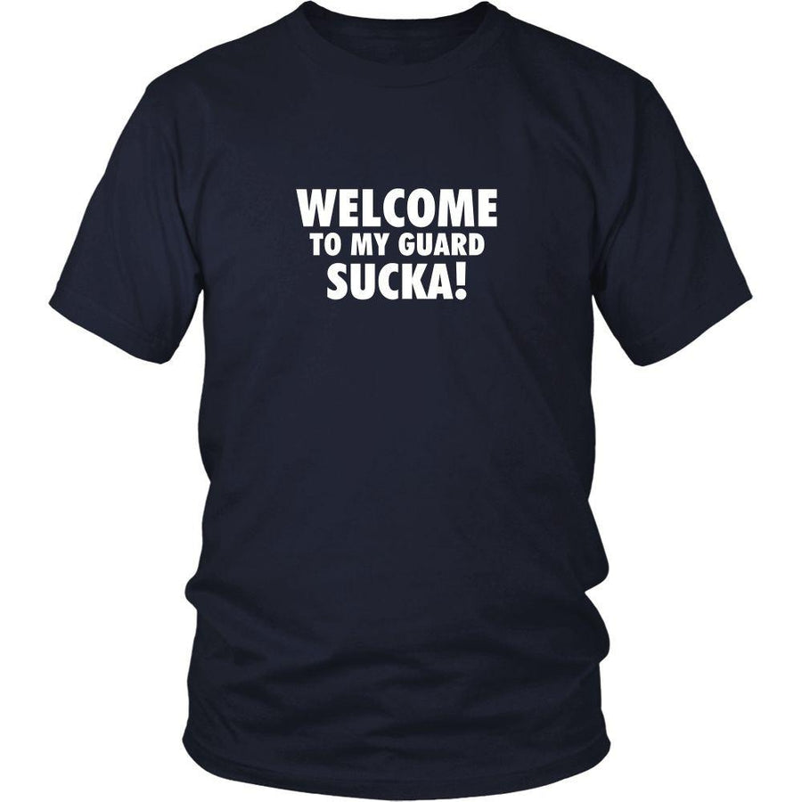 Brazilian Jiu-Jitsu T Shirt - Welcome To My Guard Sucka!-T-shirt-Teelime | shirts-hoodies-mugs