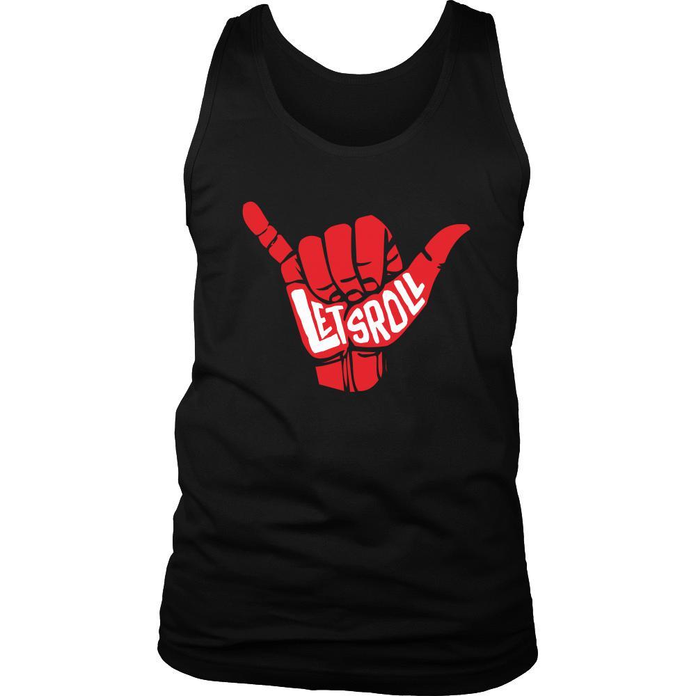 Brazilian Jiu-Jitsu Tank Top - Lets Roll-T-shirt-Teelime | shirts-hoodies-mugs