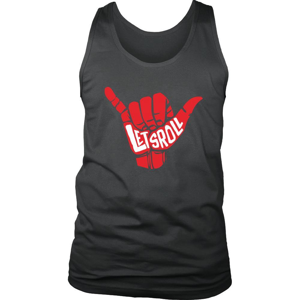 Brazilian Jiu-Jitsu Tank Top - Lets Roll-T-shirt-Teelime | shirts-hoodies-mugs