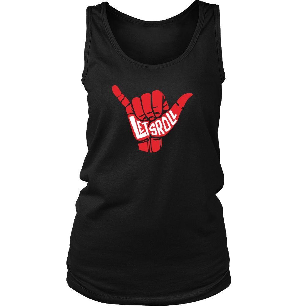 Brazilian Jiu-Jitsu Tank Top - Lets Roll-T-shirt-Teelime | shirts-hoodies-mugs