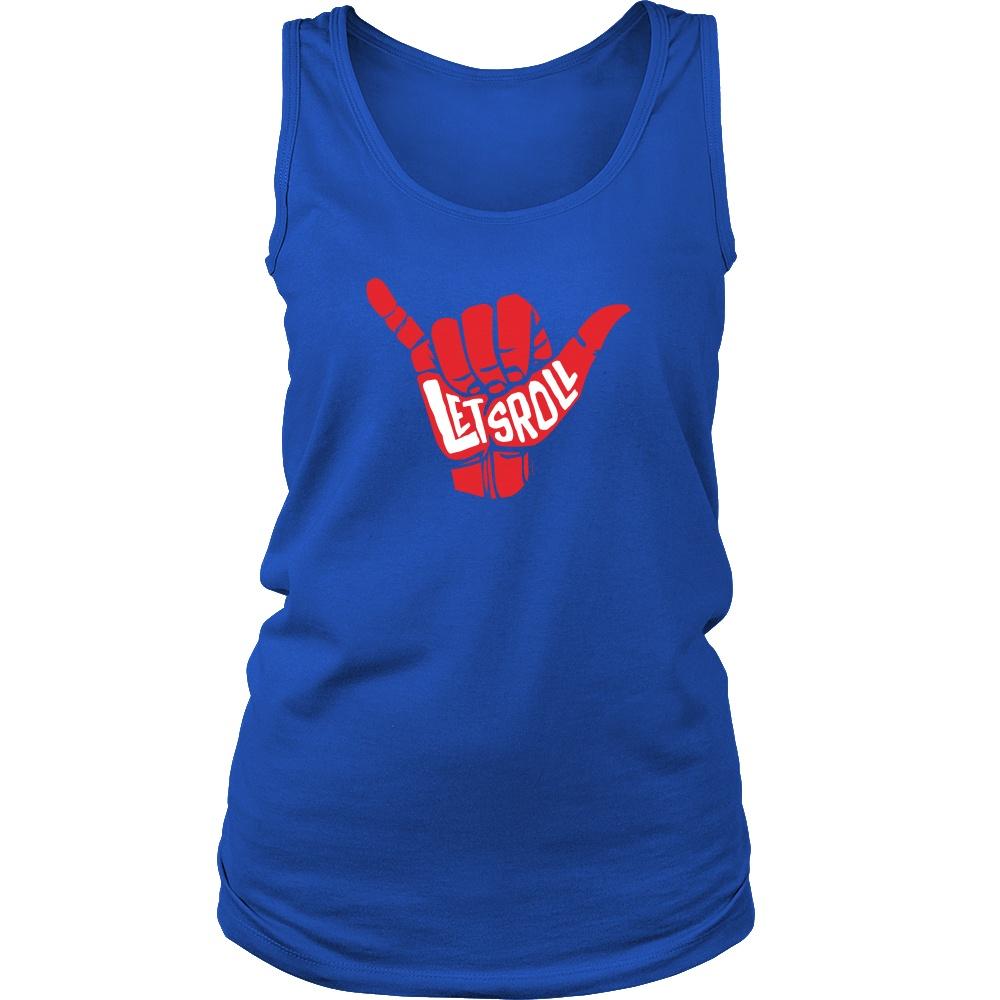 Brazilian Jiu-Jitsu Tank Top - Lets Roll-T-shirt-Teelime | shirts-hoodies-mugs