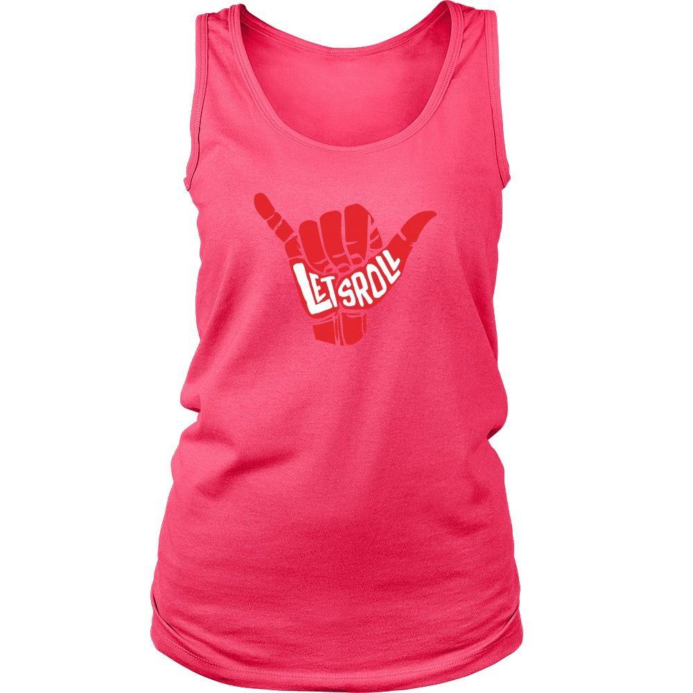 Brazilian Jiu-Jitsu Tank Top - Lets Roll-T-shirt-Teelime | shirts-hoodies-mugs