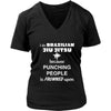 Brazilian jiu jitsu/BJJ - I do Brazilian jiu jitsu because punching people is frowned upon - Sport Shirt-T-shirt-Teelime | shirts-hoodies-mugs