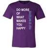 Brazilian jiu jitsu/BJJ Shirt - Do more of what makes you happy Brazilian jiu jitsu/BJJ- Sport Gift-T-shirt-Teelime | shirts-hoodies-mugs