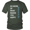 Brazilian jiu jitsu/BJJ Shirt - Do more of what makes you happy Brazilian jiu jitsu/BJJ- Sport Gift-T-shirt-Teelime | shirts-hoodies-mugs