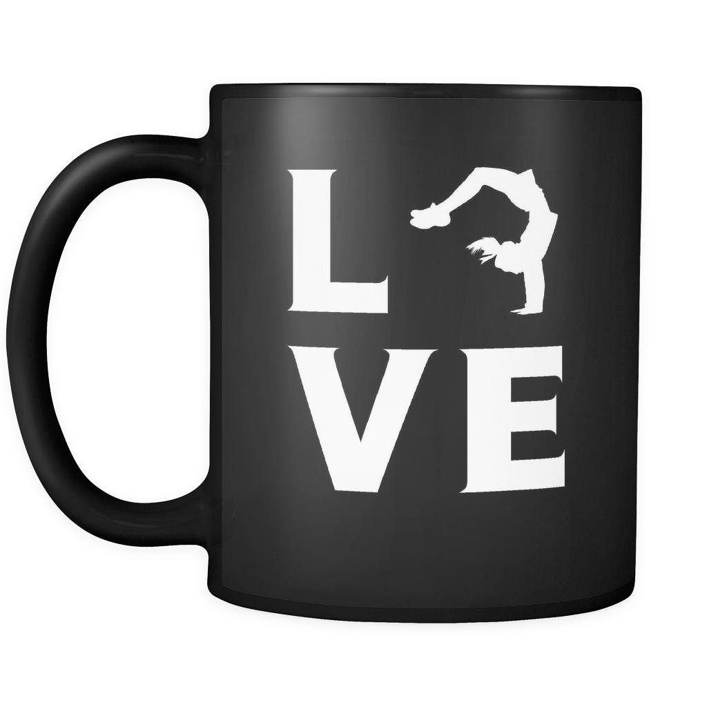 Breakdancing - LOVE Breakdancing - 11oz Black Mug-Drinkware-Teelime | shirts-hoodies-mugs