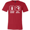 Breakdancing - Your wife My wife - Father's Day Hobby Shirt-T-shirt-Teelime | shirts-hoodies-mugs