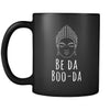 Buddhism Be Da Boo-da 11oz Black Mug-Drinkware-Teelime | shirts-hoodies-mugs
