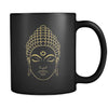 Buddhism Buddha Power 11oz Black Mug-Drinkware-Teelime | shirts-hoodies-mugs