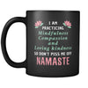 Buddhism I'm Practicing 11oz Black Mug-Drinkware-Teelime | shirts-hoodies-mugs