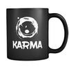 Buddhism Karma 11oz Black Mug-Drinkware-Teelime | shirts-hoodies-mugs