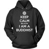 Buddhism T Shirt - Keep calm because I am a Buddhist-T-shirt-Teelime | shirts-hoodies-mugs