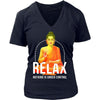 Buddhism T Shirt - Relax nothing is under control-T-shirt-Teelime | shirts-hoodies-mugs