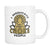 Buddhist mug I meditate so I don't choke people Buddhishm coffee cup (11oz) White