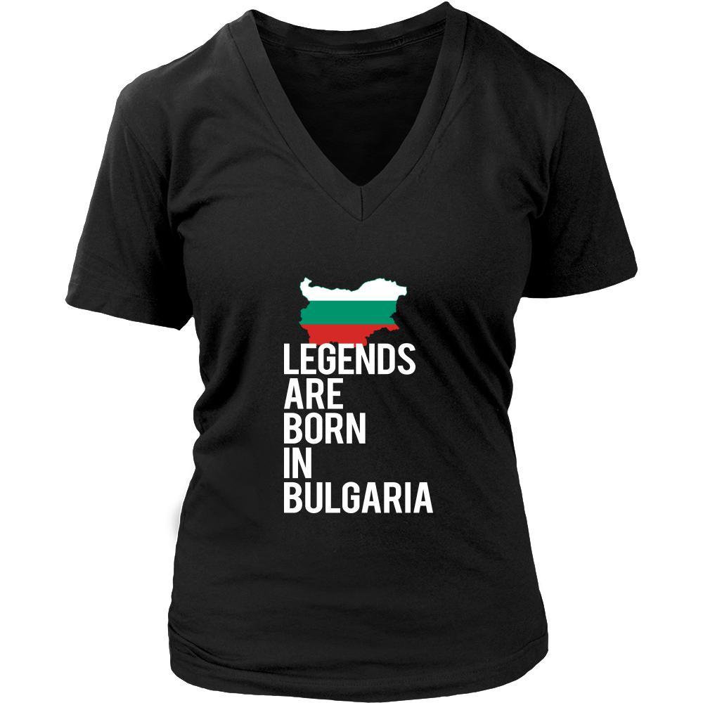 Bulgaria Shirt - Legends are born in Bulgaria - National Heritage Gift-T-shirt-Teelime | shirts-hoodies-mugs