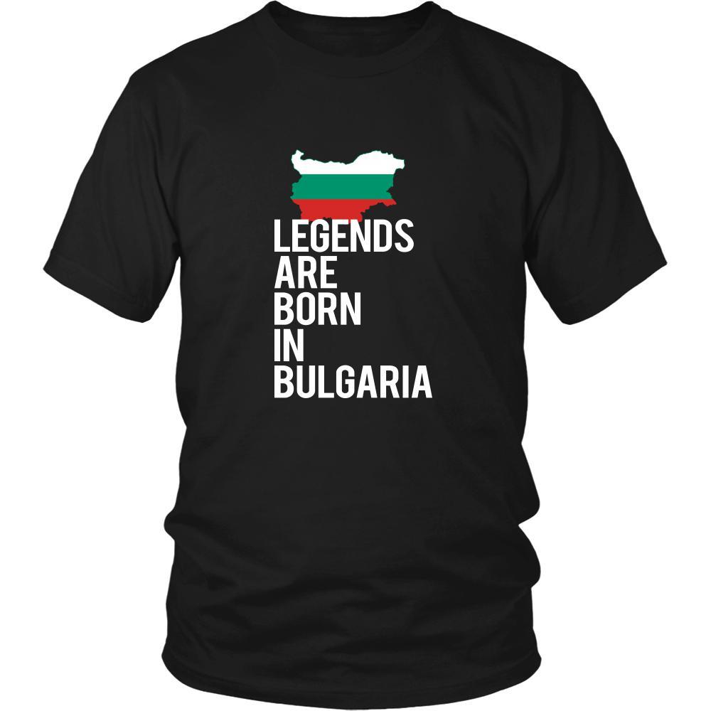Bulgaria Shirt - Legends are born in Bulgaria - National Heritage Gift-T-shirt-Teelime | shirts-hoodies-mugs