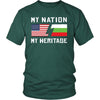 Bulgarian Shirt - My Nation - My Heritage - Bulgaria Roots Gift-T-shirt-Teelime | shirts-hoodies-mugs