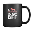 Bullmastiff a Bullmastiff is my bff 11oz Black Mug-Drinkware-Teelime | shirts-hoodies-mugs