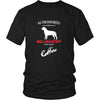 Bullmastiff Dog Lover Shirt - All this Dad needs is his Bullmastiff and a cup of coffee Father Gift-T-shirt-Teelime | shirts-hoodies-mugs