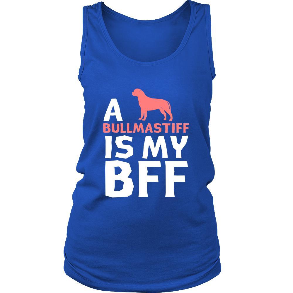 Bullmastiff Shirt - a Bullmastiff is my bff- Dog Lover Gift-T-shirt-Teelime | shirts-hoodies-mugs