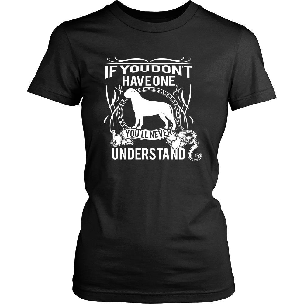 Bullmastiff Shirt - If you don't have one you'll never understand- Dog Lover Gift-T-shirt-Teelime | shirts-hoodies-mugs