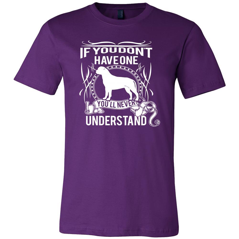 Bullmastiff Shirt - If you don't have one you'll never understand- Dog Lover Gift-T-shirt-Teelime | shirts-hoodies-mugs