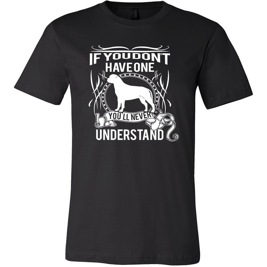 Bullmastiff Shirt - If you don't have one you'll never understand- Dog Lover Gift-T-shirt-Teelime | shirts-hoodies-mugs