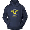 Bullmastiff Shirt - Never underestimate an old man with a Bullmastiff Grandfather Dog Gift-T-shirt-Teelime | shirts-hoodies-mugs
