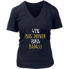 Bus Driver Shirt - 49% Bus Driver 51% Badass Profession-T-shirt-Teelime | shirts-hoodies-mugs