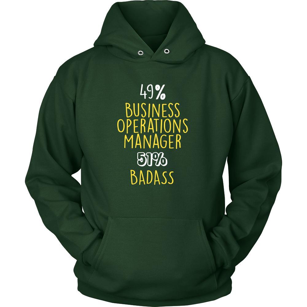 Business Operations Manager Shirt - 49% Business Operations Manager 51% Badass Profession-T-shirt-Teelime | shirts-hoodies-mugs