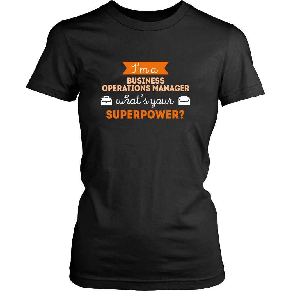 Business operations manager Shirt - I'm a Business operations manager, what's your superpower? - Profession Gift-T-shirt-Teelime | shirts-hoodies-mugs