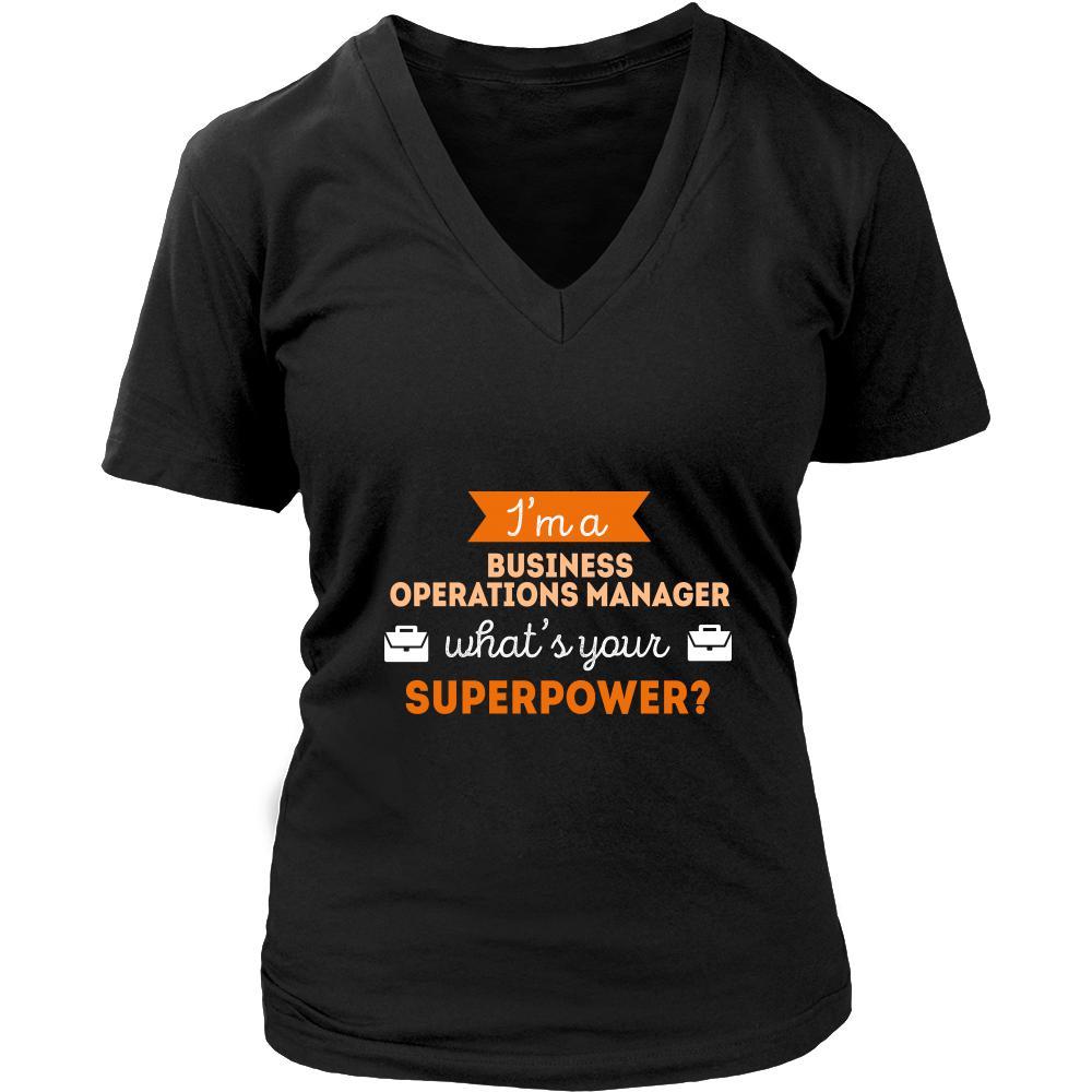 Business operations manager Shirt - I'm a Business operations manager, what's your superpower? - Profession Gift-T-shirt-Teelime | shirts-hoodies-mugs
