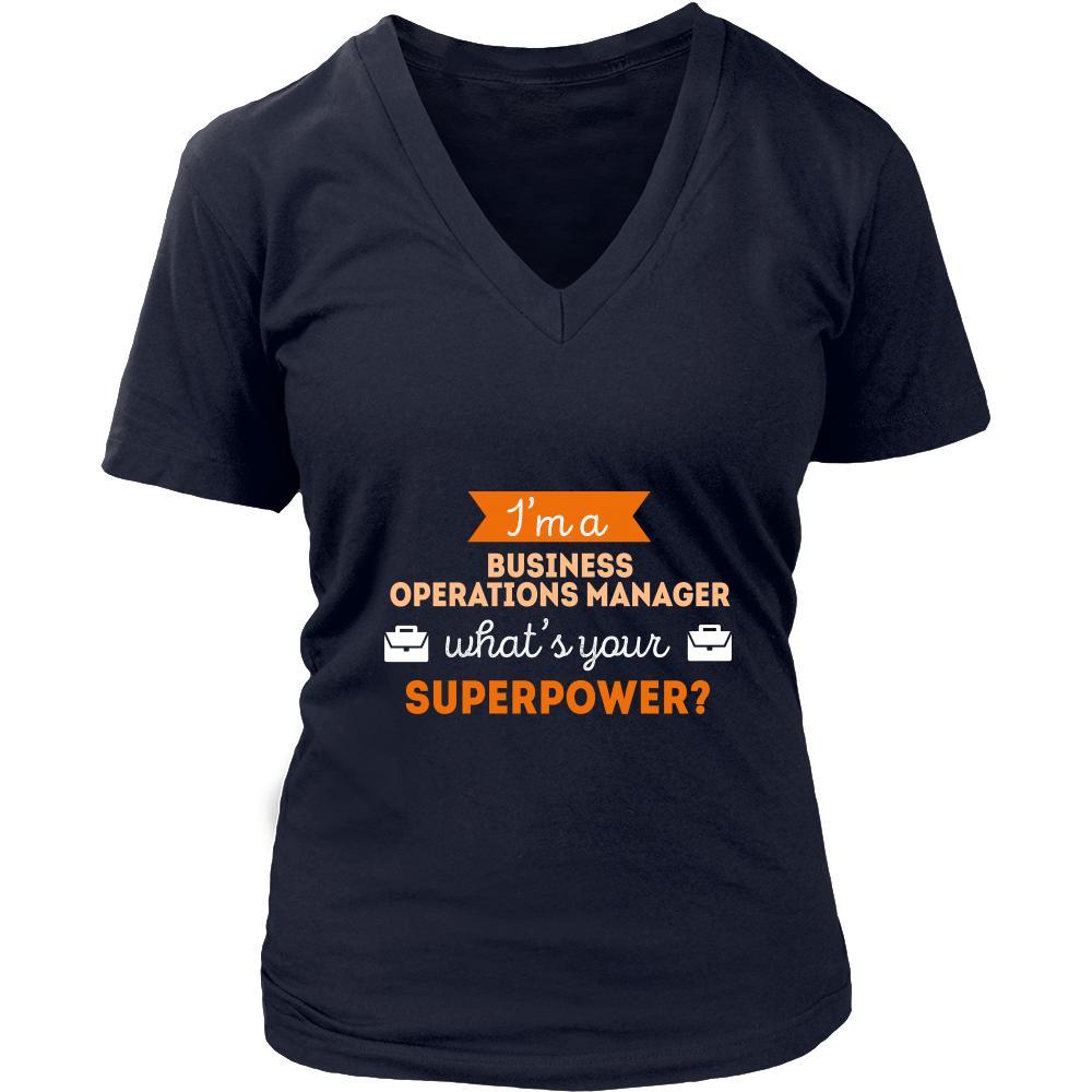 Business operations manager Shirt - I'm a Business operations manager, what's your superpower? - Profession Gift-T-shirt-Teelime | shirts-hoodies-mugs