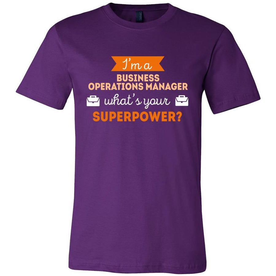 Business operations manager Shirt - I'm a Business operations manager, what's your superpower? - Profession Gift-T-shirt-Teelime | shirts-hoodies-mugs