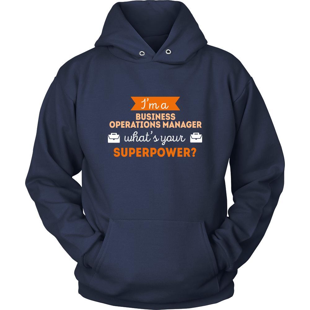 Business operations manager Shirt - I'm a Business operations manager, what's your superpower? - Profession Gift-T-shirt-Teelime | shirts-hoodies-mugs
