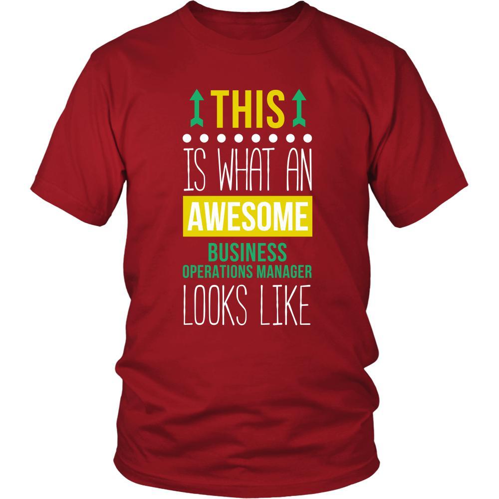 Business operations manager Shirt - This is what an awesome Business operations manager looks like - Profession Gift-T-shirt-Teelime | shirts-hoodies-mugs
