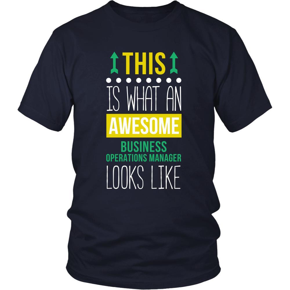 Business operations manager Shirt - This is what an awesome Business operations manager looks like - Profession Gift-T-shirt-Teelime | shirts-hoodies-mugs