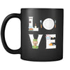 Butler - LOVE Butler - 11oz Black Mug-Drinkware-Teelime | shirts-hoodies-mugs