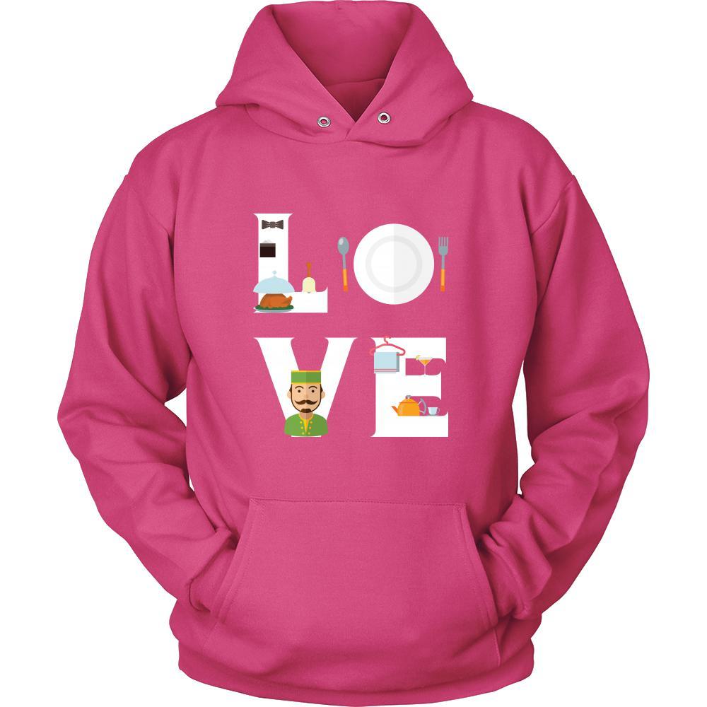 Butler - LOVE Butler - Profession/Job Shirt-T-shirt-Teelime | shirts-hoodies-mugs